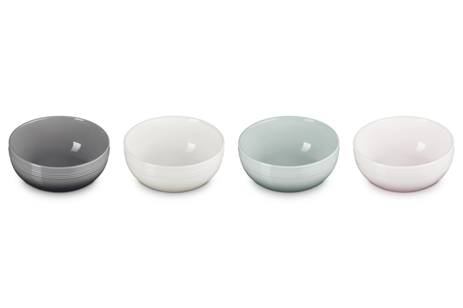 Stoneware Coupe Set of 4 Cereal Bowls image number 5