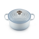 Le Creuset Cast Iron Signature Round Casserole 18cm Coastal BlueCoastal Blue image number 2