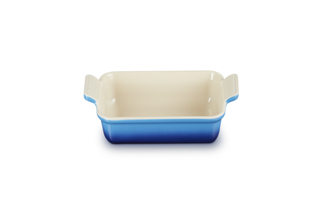 Le Creuset Stoneware Rectangular Dish Heritage 19cm Azure BlueAzure Blue image number 2