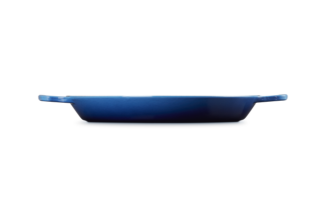 Le Creuset Cast Iron Classic Paella Pan 34cm Azure BlueAzure Blue image number 3