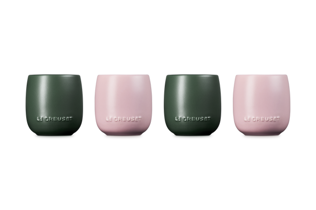 Le Creuset Serenity Stoneware Tumblers Set of 4 For&ecirc;t & Sugar PinkFor&ecirc;t & Sugar Pink image number 5
