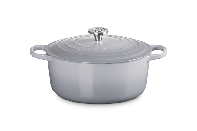 Le Creuset Cast Iron Signature Round Casserole 28cm Ch&acirc;teauCh&acirc;teau image number 1