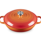 Le Creuset Cast Iron Signature Shallow Casserole 30cm FlameFlame image number 2