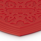 Silicone Heart Trivet CeriseCerise image number 2