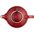 Le Creuset Stoneware Teapot with Stainless Steel Infuser 1.3L CeriseCerise image number 5