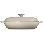 Le Creuset Cast Iron Classic Shallow Casserole 30cm DuneDune image number 3