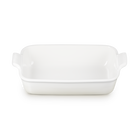 Le Creuset Stoneware Rectangular Dish Heritage 26cm MeringueMeringue image number 2