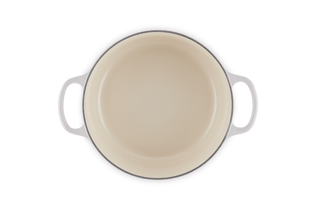 Le Creuset Cast Iron Signature Round Casserole 18cm Shell PinkShell Pink image number 5