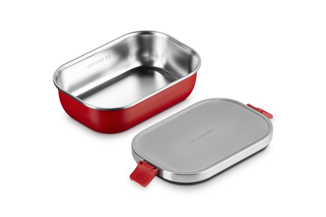 Le Creuset On The Go Lunch Box 900ml CeriseCerise image number 1