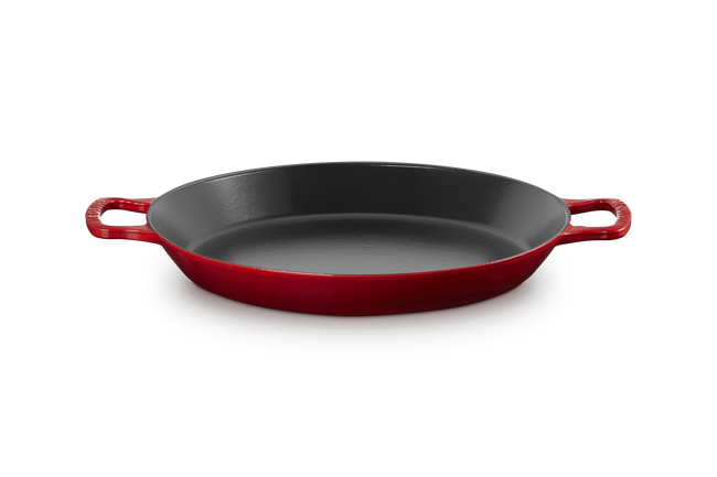 Le Creuset Cast Iron Classic Paella Pan 34cm CeriseCerise image number 1