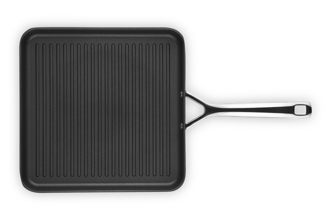 Toughened Non-Stick Square Grill with Long Handle image number 5