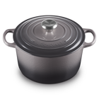 Le Creuset Cast Iron Signature Deep Round Casserole 24cm FlintFlint image number 2