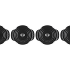 Le Creuset Cast Iron Classic Gourmet Set of 4 Mini-Cocotte 11cm Matte Black image number 4