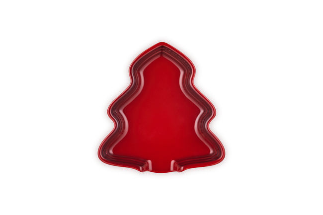 Le Creuset Stoneware Tree Spoon Rest 14cm CeriseCerise image number 4