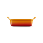 Le Creuset Stoneware Rectangular Dish Heritage 19cm FlameFlame image number 2