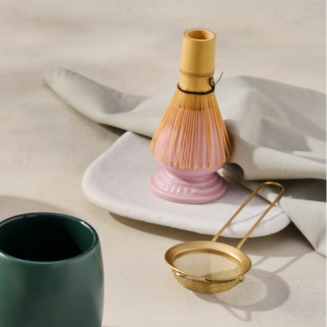 Le Creuset Serenity Matcha Whisk with Stand Sugar PinkSugar Pink image number 7