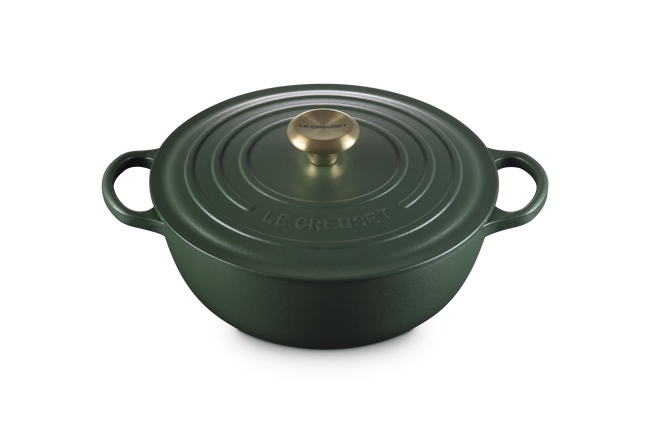 Le Creuset Cast Iron Signature Soup Pot 26cm For&ecirc;tFor&ecirc;t image number 2