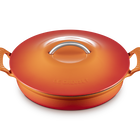 Le Creuset Cast Iron Classic Modern Heritage Shallow Casserole 28cm image number 3