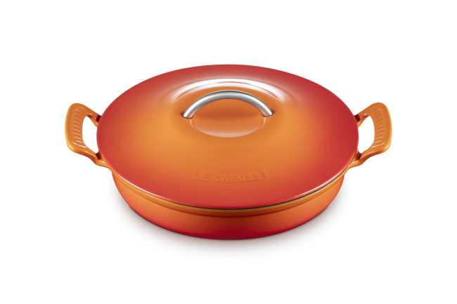 Le Creuset Cast Iron Classic Modern Heritage Shallow Casserole 28cm image number 3