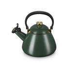 Le Creuset Kone Kettle with Gold Knob 1.6L For&ecirc;tFor&ecirc;t image number 2