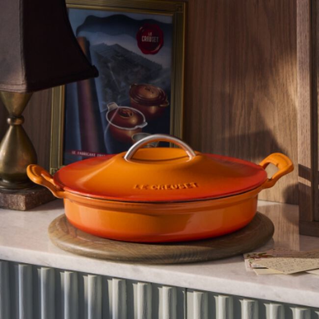Le Creuset Cast Iron Classic Modern Heritage Shallow Casserole 28cm image number 1