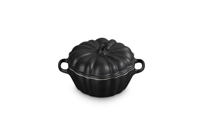 Pumpkin Mini CocotteMatte Black image number 2