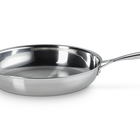 3-ply Stainless Steel Uncoated Frying Pan with Helper Handle 32cm image number 1