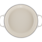 Le Creuset Cast Iron Signature Shallow Casserole 30cm MeringueMeringue image number 4
