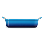 Le Creuset Stoneware Rectangular Dish Heritage 26cm Azure BlueAzure Blue image number 3