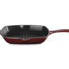 Le Creuset Cast Iron Classic Square Skillet Grill 26cmGarnet image number 1