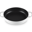 Le Creuset Cast Iron Signature Everyday Pan 28cm WhiteWhite image number 2