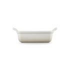 Le Creuset Stoneware Rectangular Dish Heritage 19cm MeringueMeringue image number 3
