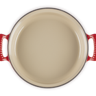 Le Creuset Cast Iron Classic Modern Heritage Shallow Casserole 28cm CeriseCerise image number 4