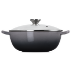 Le Creuset Cast Iron Classic Soup Pot with GlaStainless Steel Lid 24cm FlintFlint image number 3