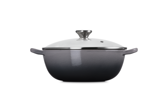 Le Creuset Cast Iron Classic Soup Pot with GlaStainless Steel Lid 24cm FlintFlint image number 3