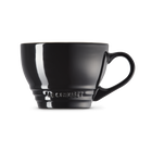 Le Creuset Stoneware Giant Cappuccino Mug 400ml OnyxOnyx image number 3