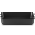 Toughened Non-Stick Rectangular Roaster 35cm image number 1