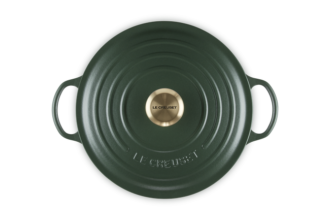 Le Creuset Cast Iron Signature Soup Pot 26cm For&ecirc;tFor&ecirc;t image number 5