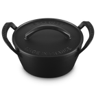Le Creuset Cast Iron Classic Alpine Outdoor Round Cocotte 25cm Matte Black image number 2