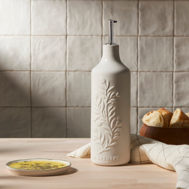 Le Creuset Stoneware Olive Branch Oil Cruet image number 1