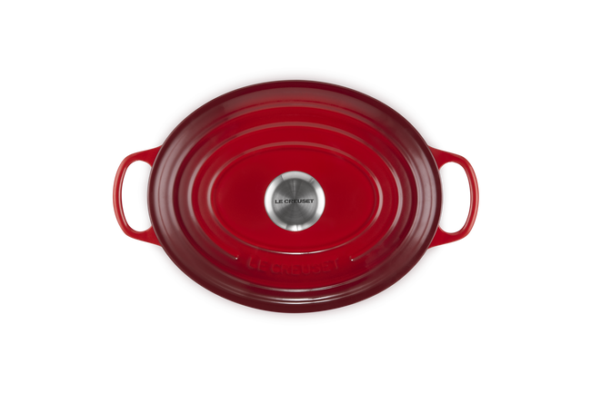 Le Creuset Cast Iron Signature Oval Casserole Wide Oven 27cm | Le