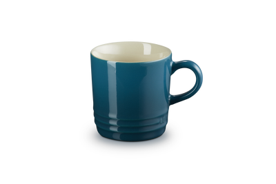 Le Creuset Stoneware London Cappuccino Mug 200ml Deep Teal