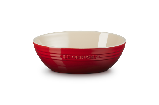 Stoneware Oval Serving Bowl image number 1
