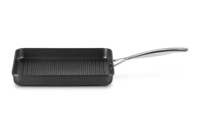 Toughened Non-Stick Square Grill with Long Handle image number 1