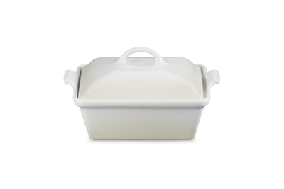 Stoneware Heritage Square Dish with Lid