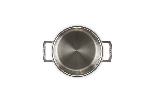 Le Creuset 3-ply Stainless Steel Deep Casserole 18cm image number 5