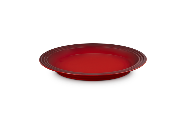 Le Creuset Stoneware Vancouver Dinner Plate 27cm CeriseCerise image number 2