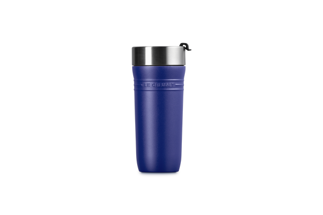 Le Creuset On The Go Travel Mug 350ml Azure BlueAzure Blue image number 4