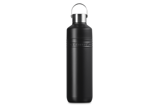 Le Creuset On The Go Insulated Water Bottle 1L Matte BlackMatte Black image number 4
