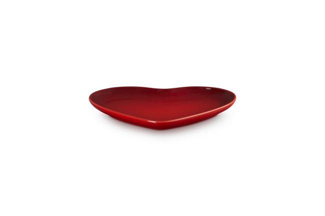 Stoneware Heart Plate image number 2